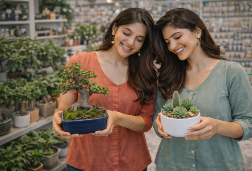 Indoor Plants & Bonsai