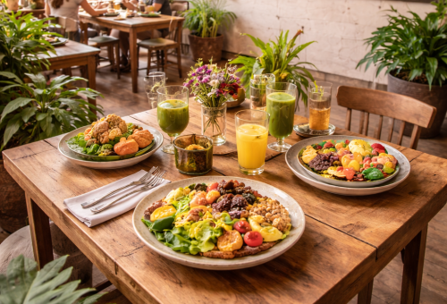 Organic & Vegan Cafes